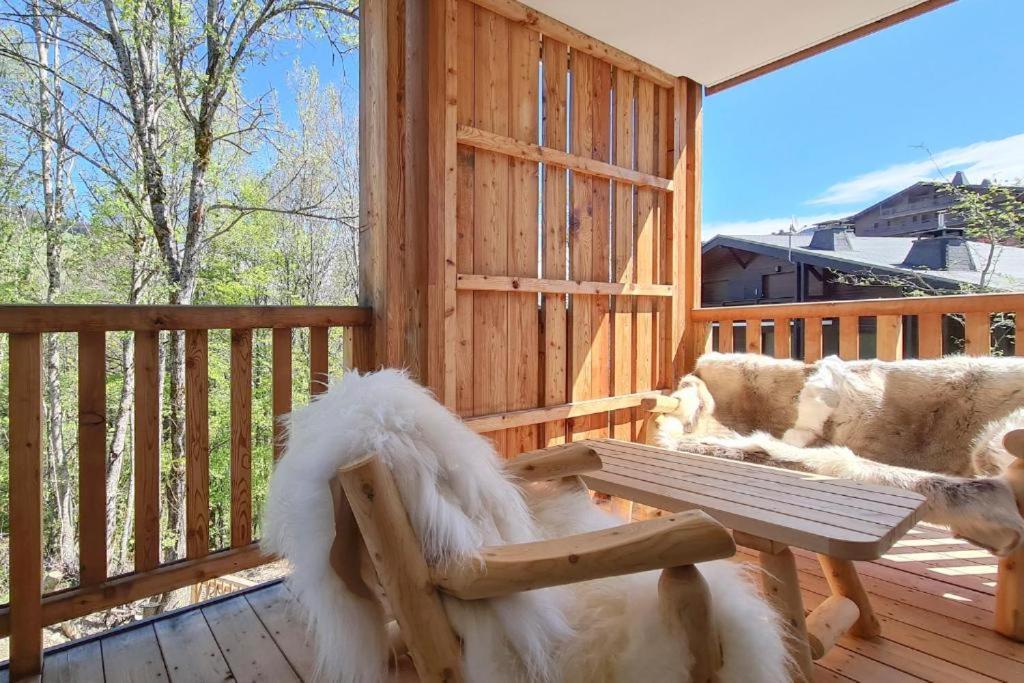 Apartament Apache_Coudriers Megève Zewnętrze zdjęcie