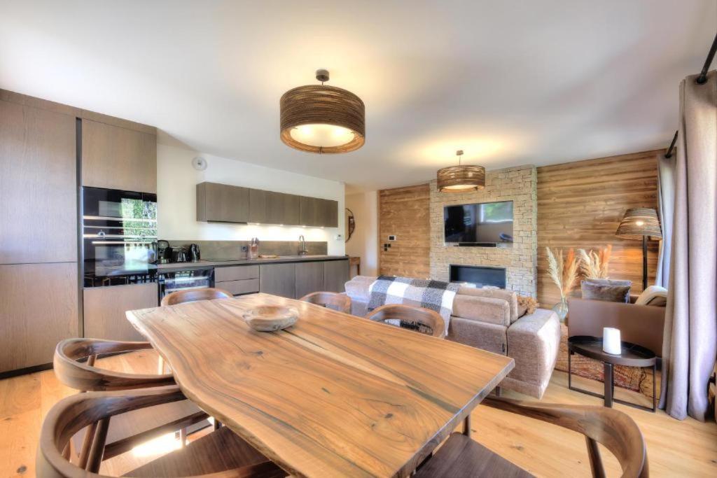 Apartament Apache_Coudriers Megève Zewnętrze zdjęcie