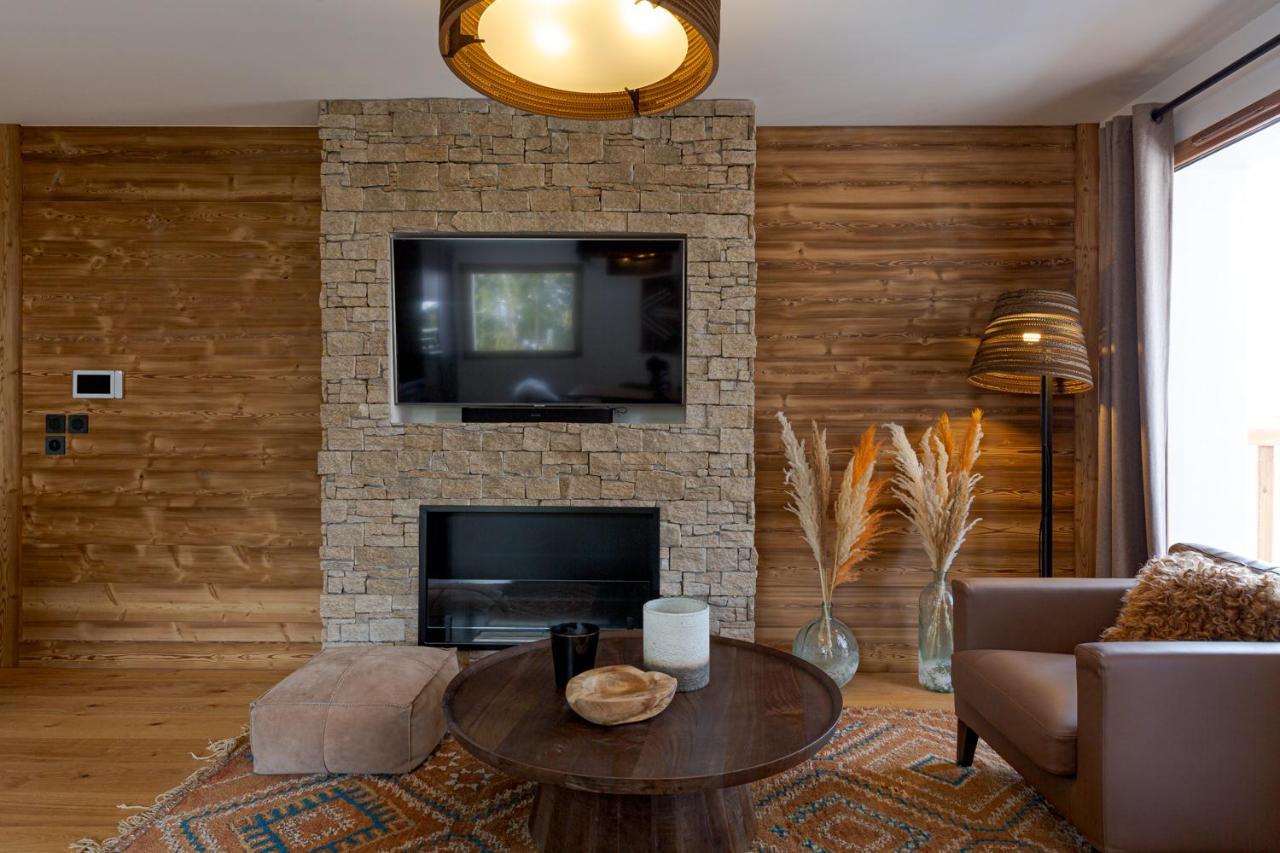 Apartament Apache_Coudriers Megève Zewnętrze zdjęcie