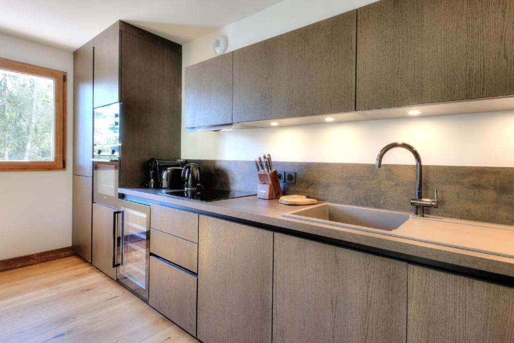 Apartament Apache_Coudriers Megève Zewnętrze zdjęcie
